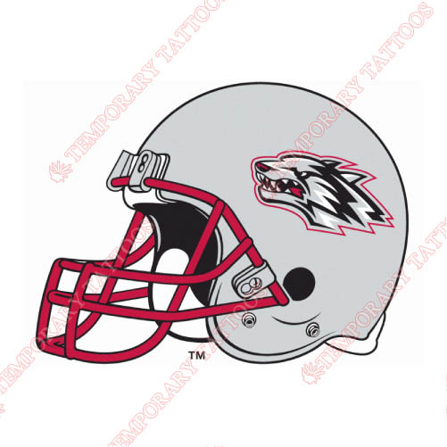 New Mexico Lobos Customize Temporary Tattoos Stickers NO.5430